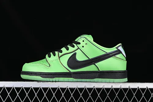 All categories Nk SB Dunk Series Nk SB Dunk Low low-top sneakers F version The Powerpuff Girls x Nk SB Dunk Low Powerpuff Girls joint model low-top casual sneakers FZ8319-300